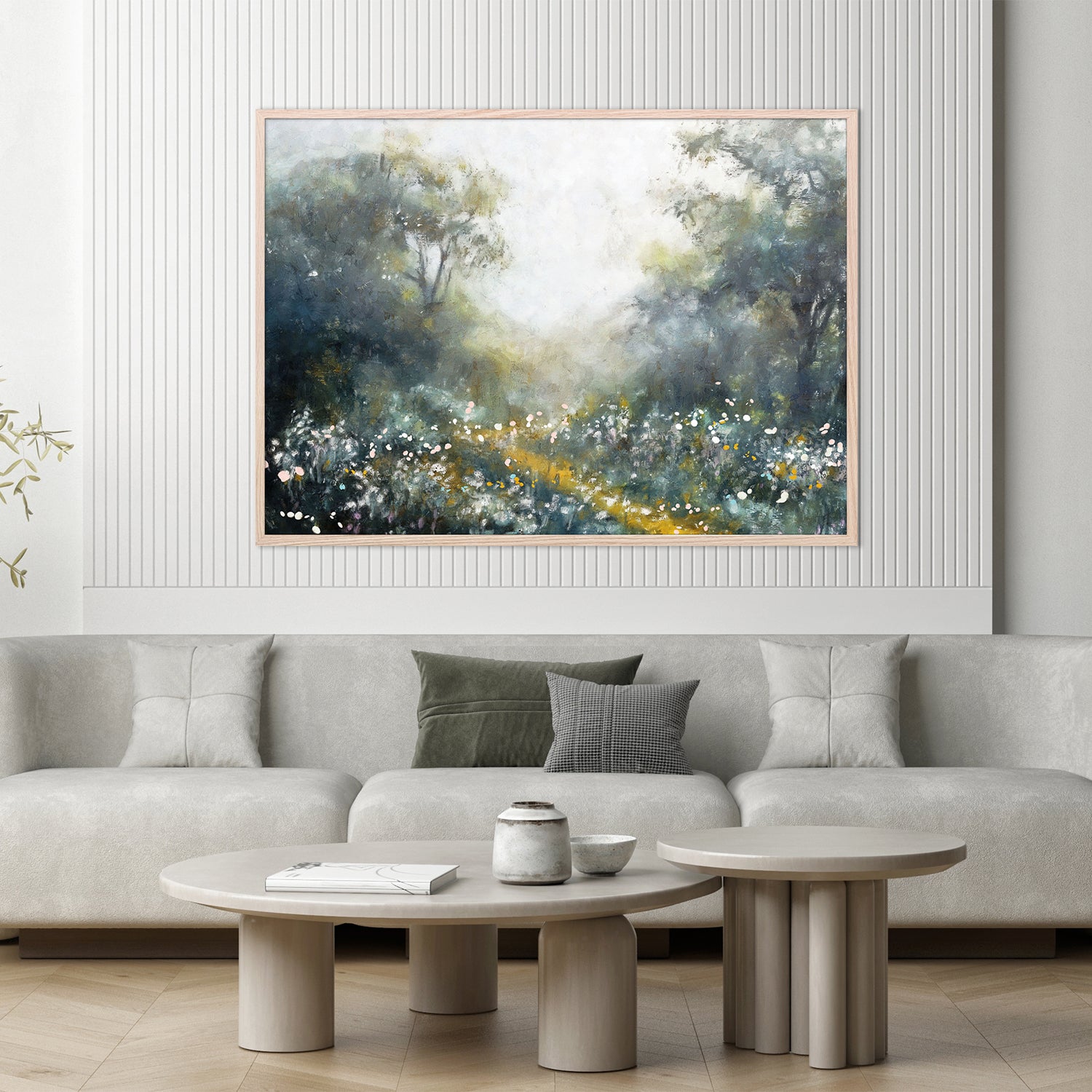 wall-art-print-canvas-poster-framed-Enchanted Forrest, Style B-8