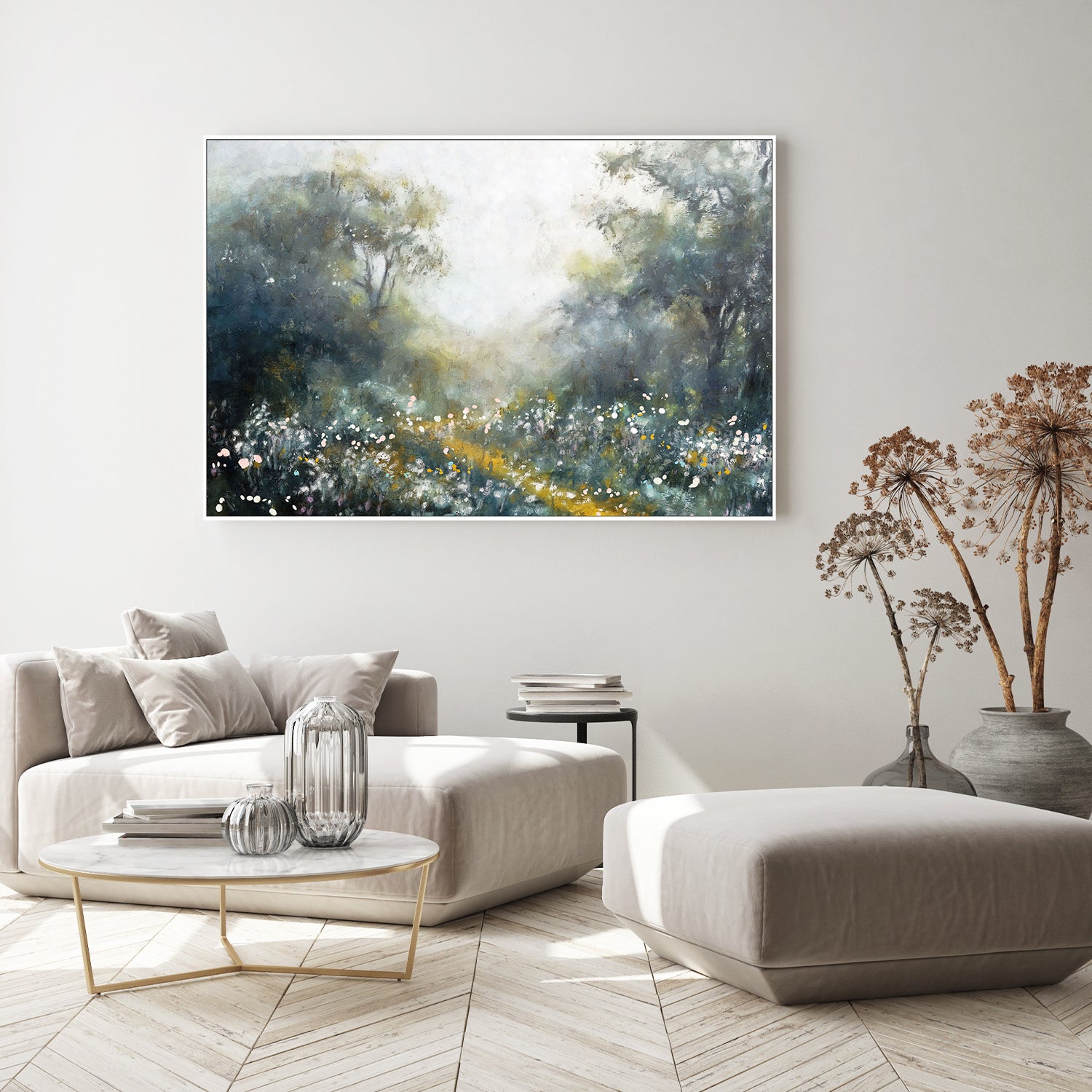 wall-art-print-canvas-poster-framed-Enchanted Forrest, Style B-9