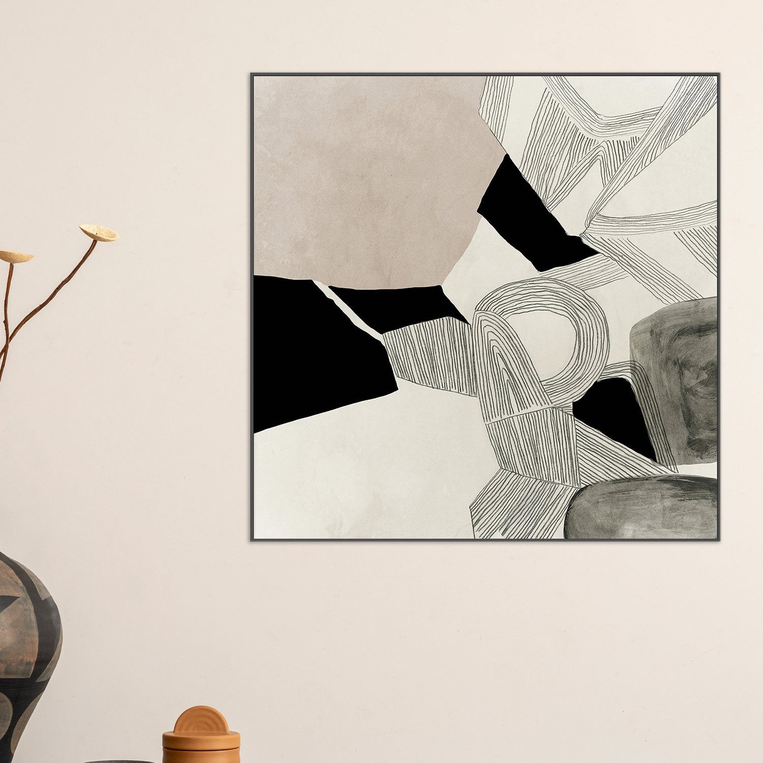 wall-art-print-canvas-poster-framed-Entangled, Style A , By Tom Reeves-2