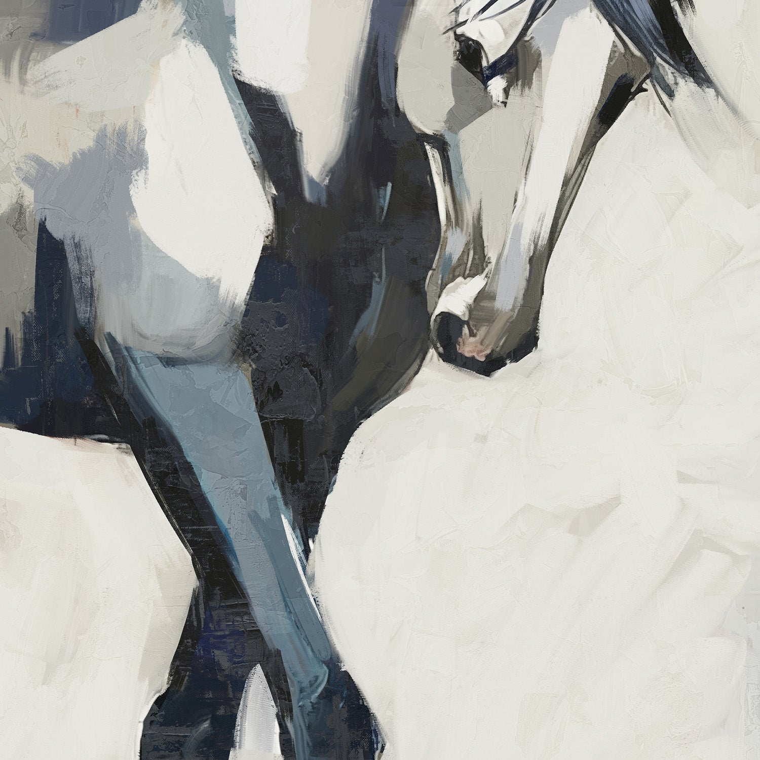 wall-art-print-canvas-poster-framed-Equine Elegance, Style A-11