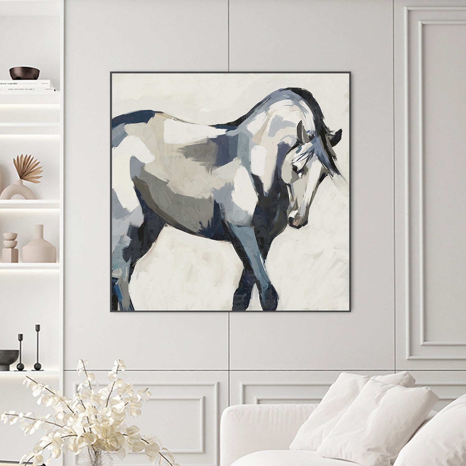 wall-art-print-canvas-poster-framed-Equine Elegance, Style A-2