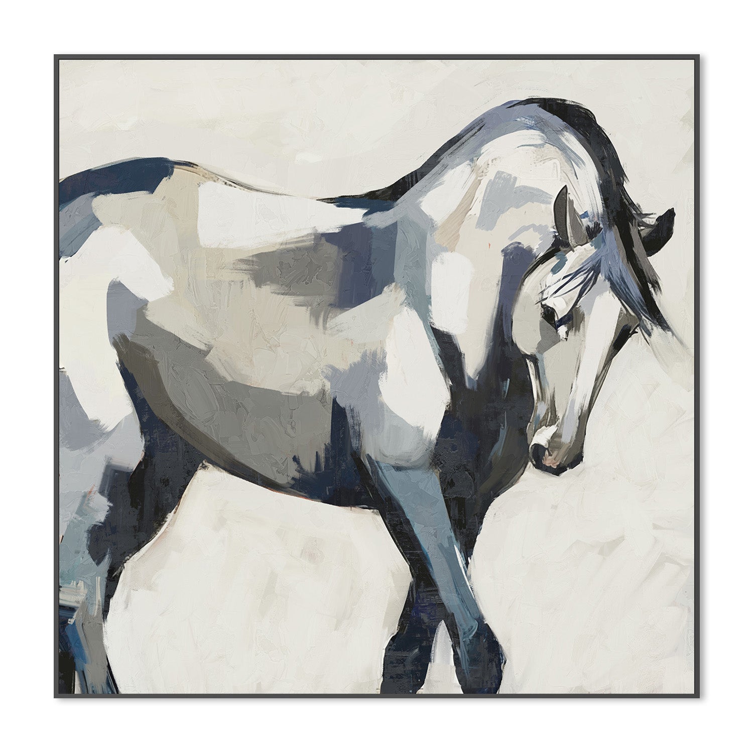 wall-art-print-canvas-poster-framed-Equine Elegance, Style A-3