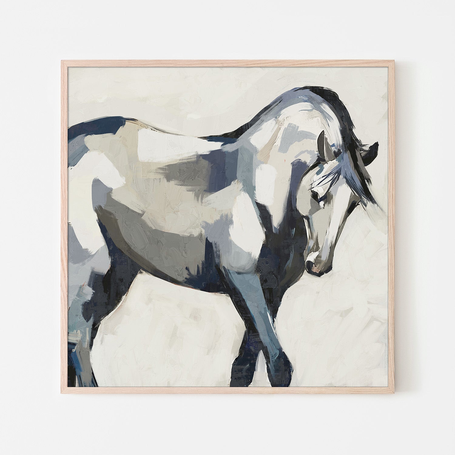 wall-art-print-canvas-poster-framed-Equine Elegance, Style A-6