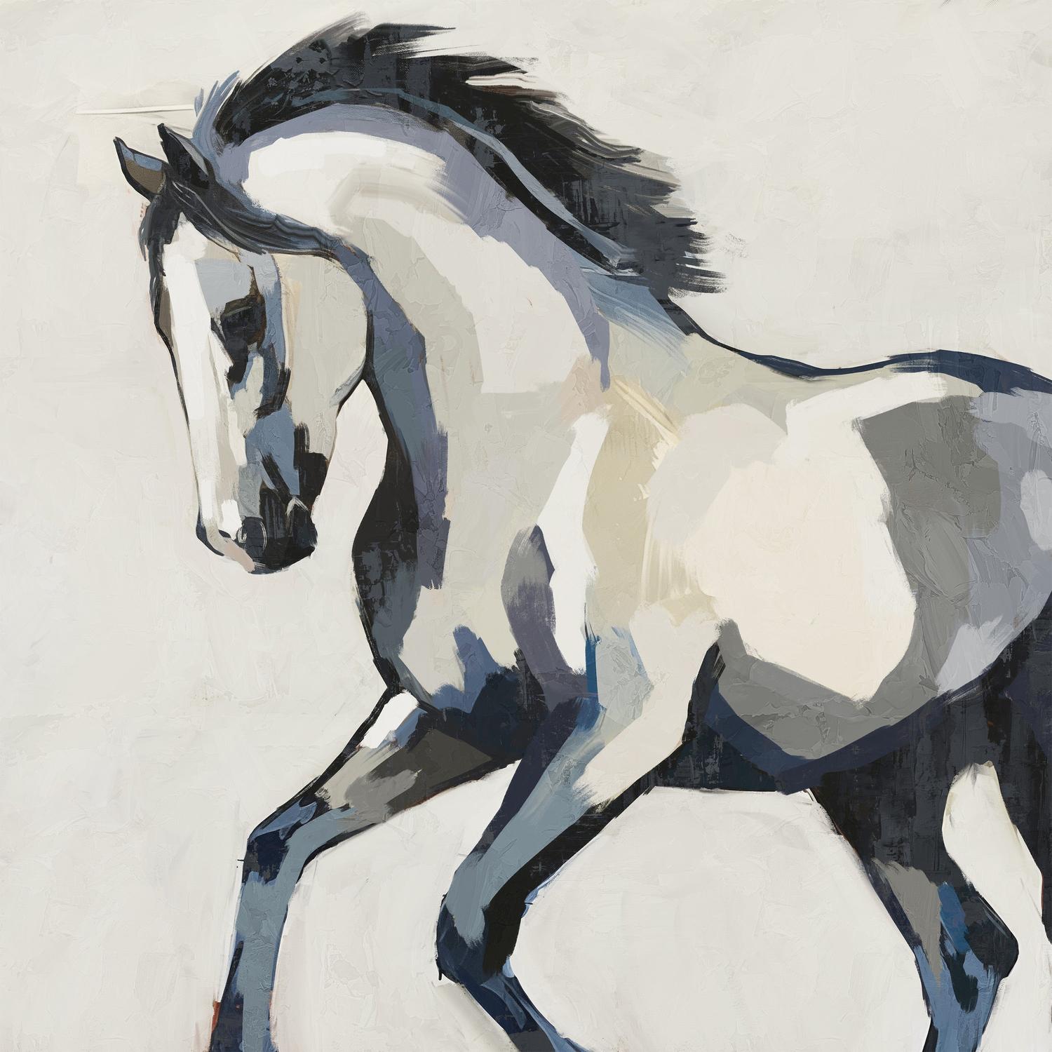 wall-art-print-canvas-poster-framed-Equine Elegance, Style B-1