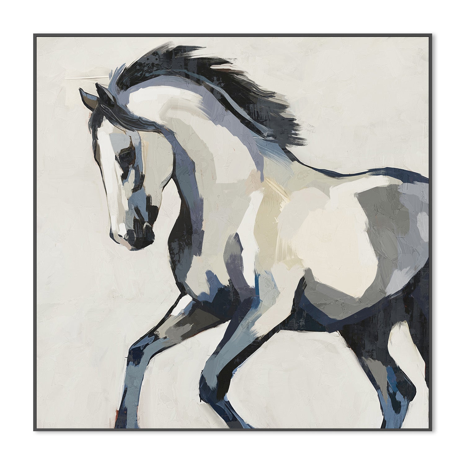 wall-art-print-canvas-poster-framed-Equine Elegance, Style B-3