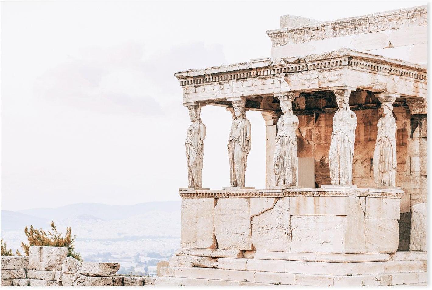 Erechtheion in Acropolis of Athens, Greece-Gioia-Prints-Framed-Canvas-Poster-GIOIA-WALL-ART