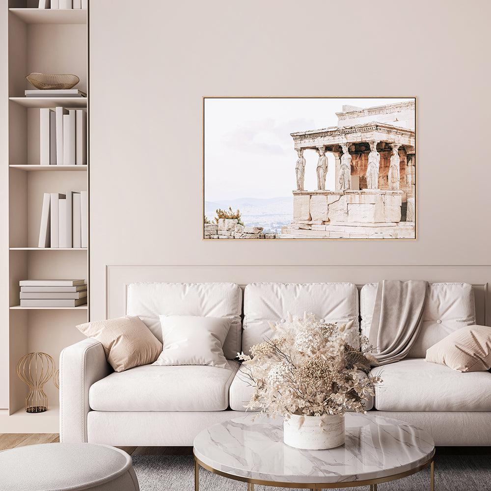 Erechtheion in Acropolis of Athens, Greece-Gioia-Prints-Framed-Canvas-Poster-GIOIA-WALL-ART