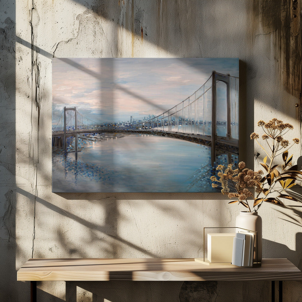 wall-art-print-canvas-poster-framed-Ermilkina Waltwhitmanbridge 36x48 Oil , By Ekaterina Ermilkina-6