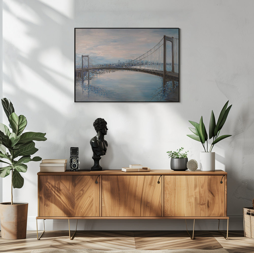 wall-art-print-canvas-poster-framed-Ermilkina Waltwhitmanbridge 36x48 Oil , By Ekaterina Ermilkina-7