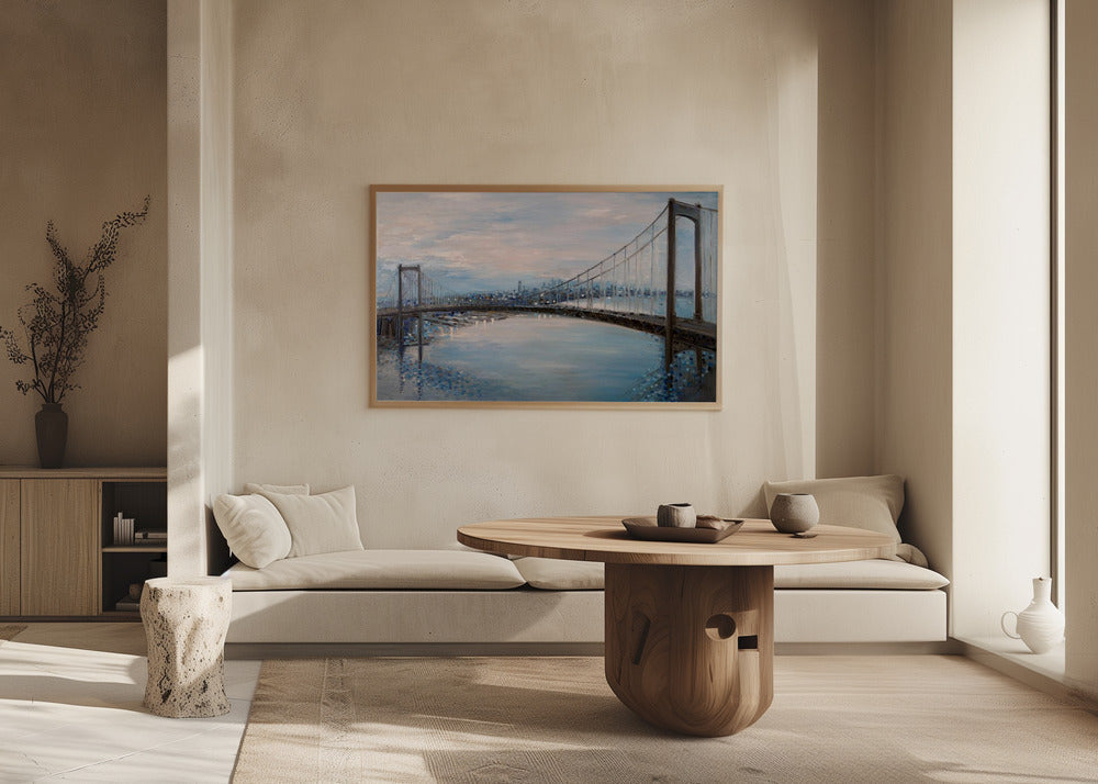 wall-art-print-canvas-poster-framed-Ermilkina Waltwhitmanbridge 36x48 Oil , By Ekaterina Ermilkina-9