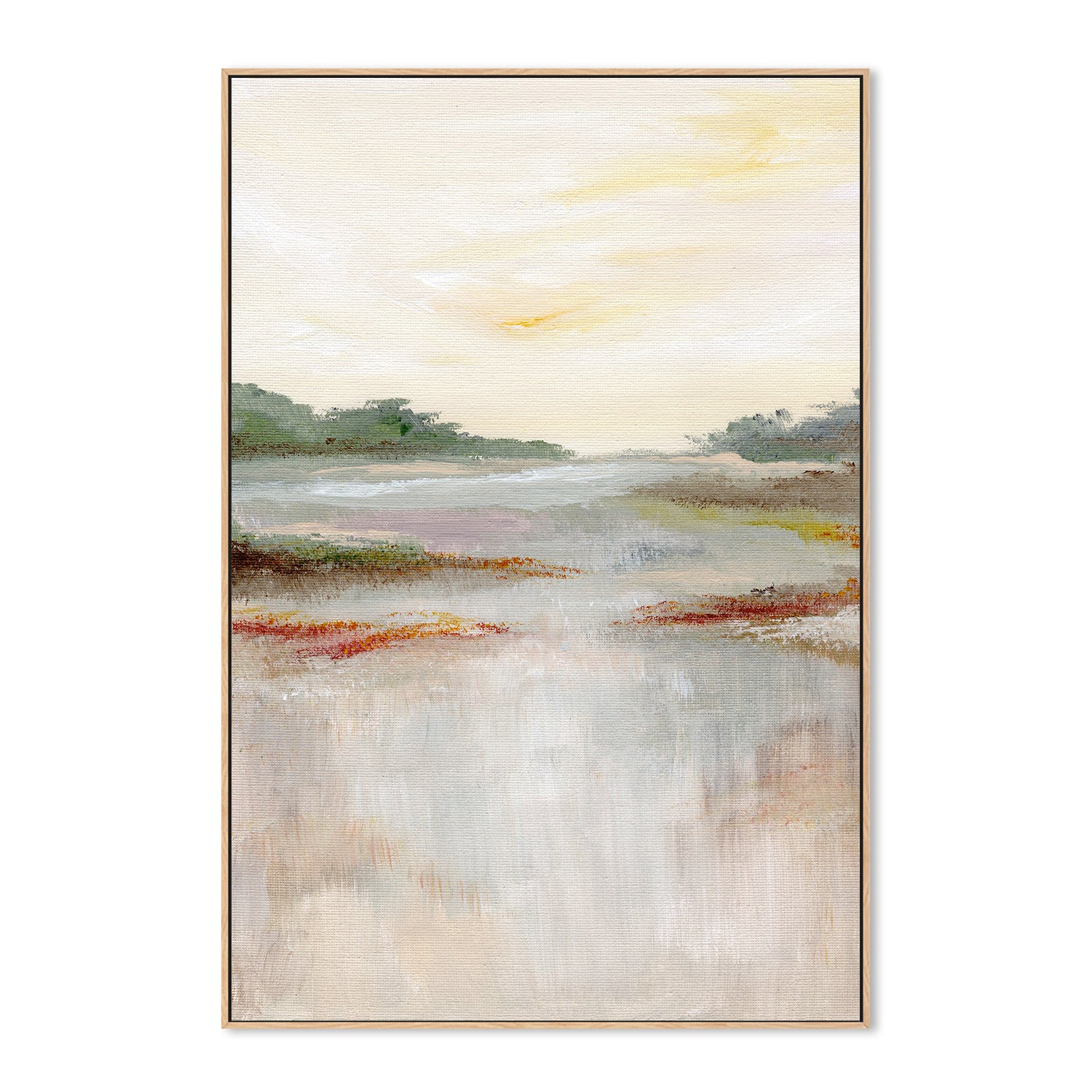 wall-art-print-canvas-poster-framed-Ethereal Vistas , By Nikita Jariwala-4