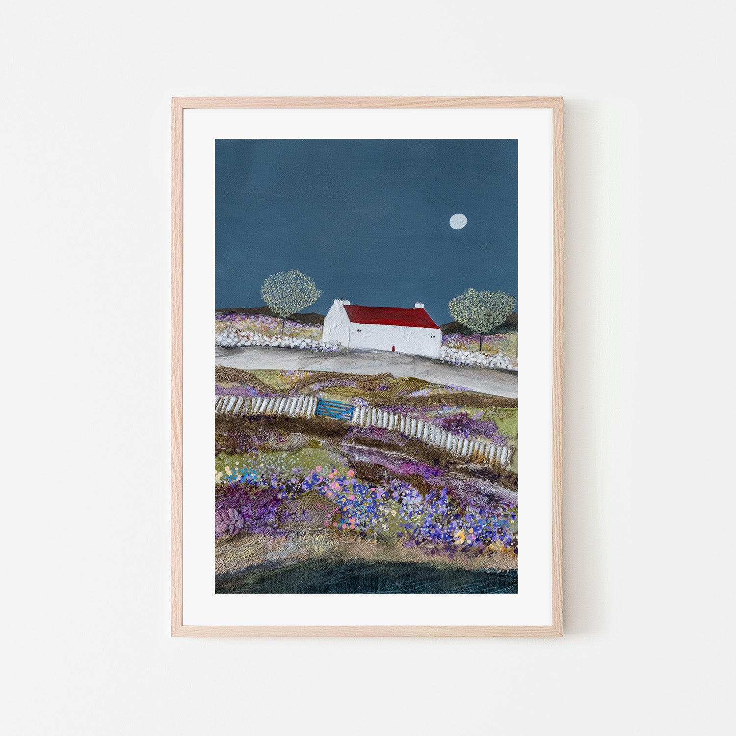 wall-art-print-canvas-poster-framed-Evening Meadow , By Louise O'Hara-6
