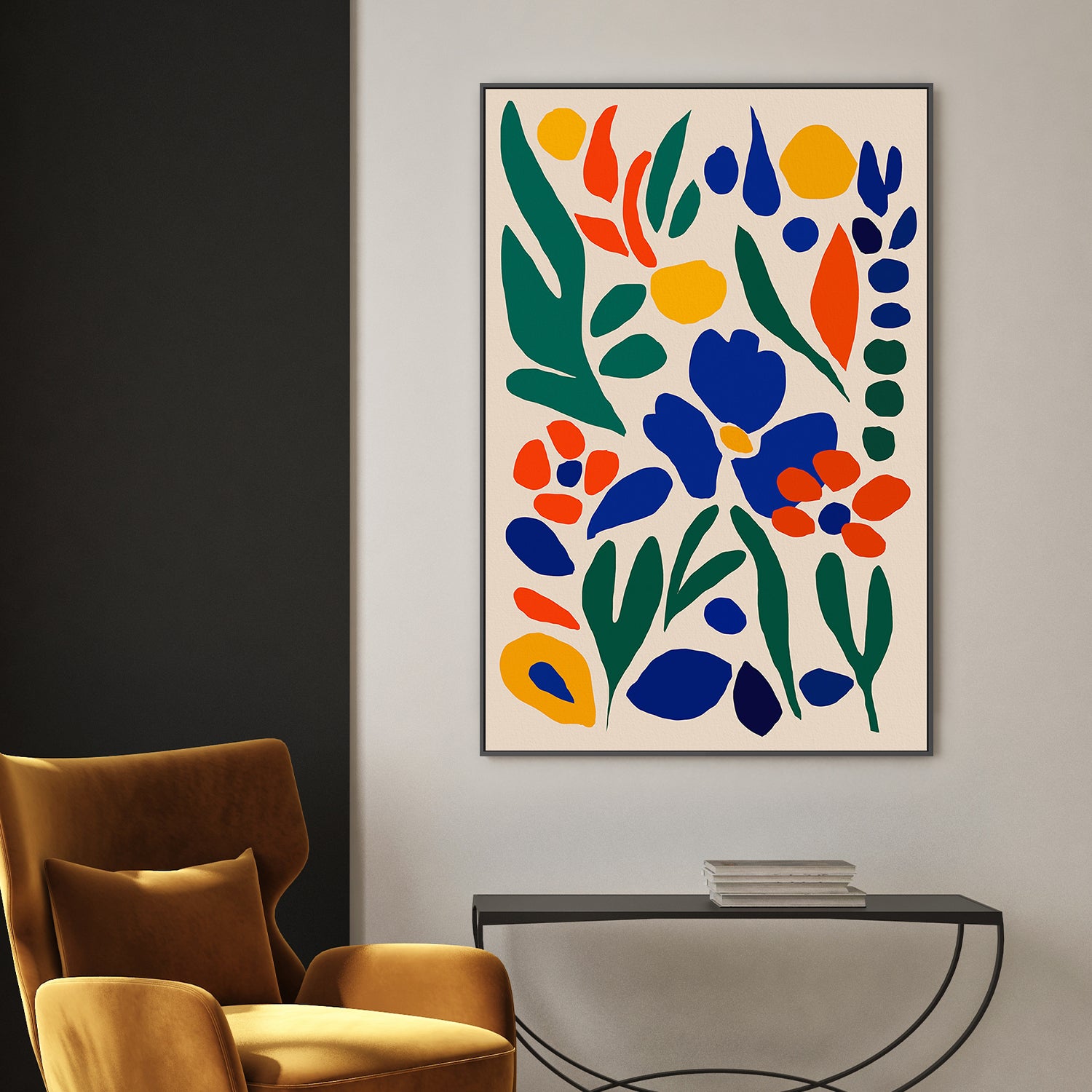wall-art-print-canvas-poster-framed-Expression Of Natureas Vivid Beauty-2