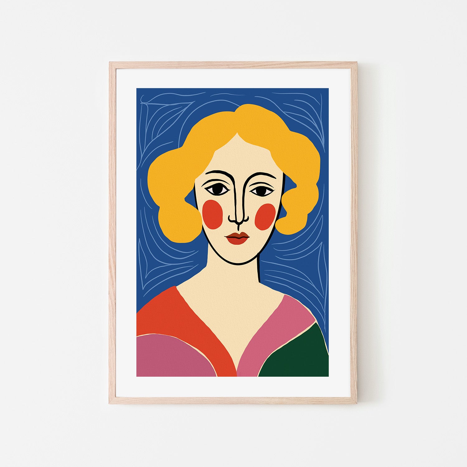 wall-art-print-canvas-poster-framed-Expressionist Colorful Abstract-6