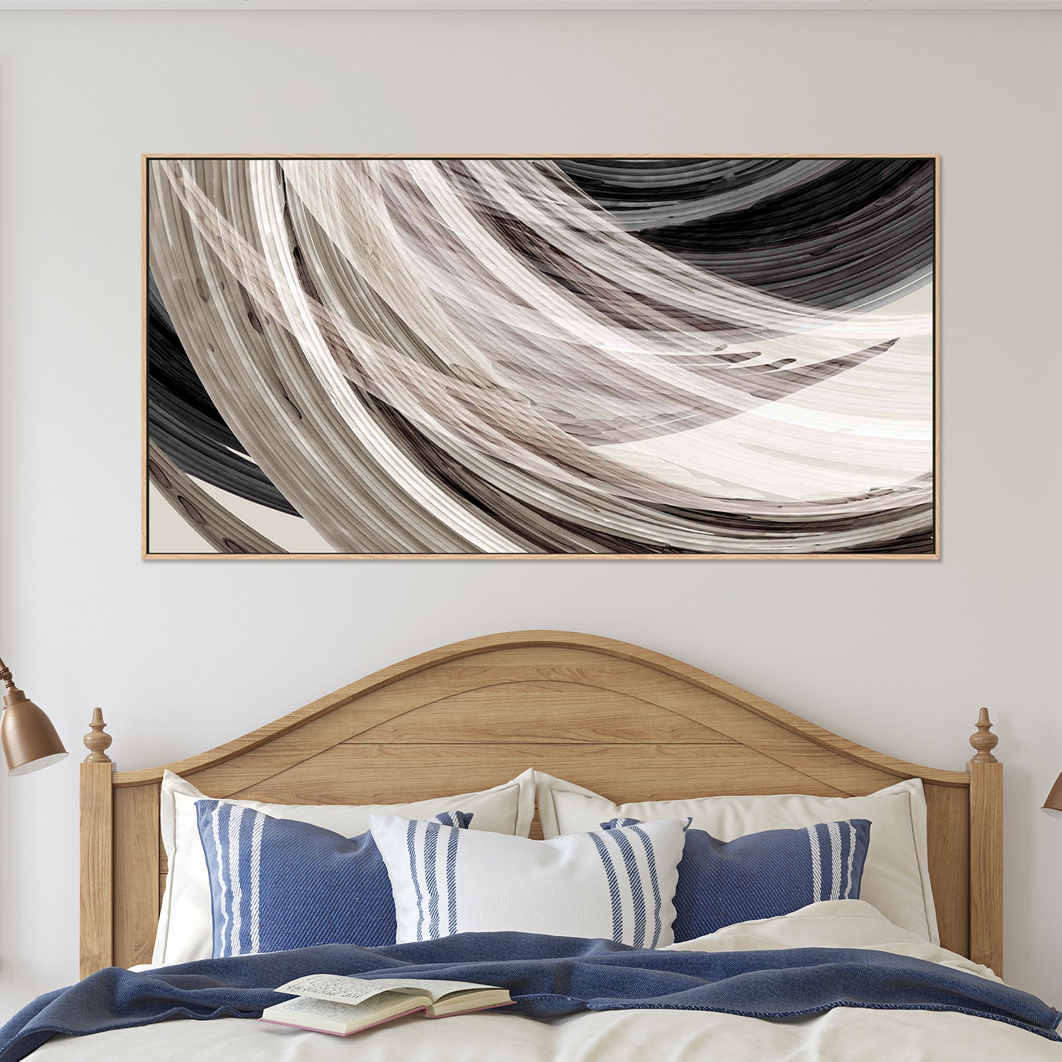 wall-art-print-canvas-poster-framed-Faded Streams, Style B-2