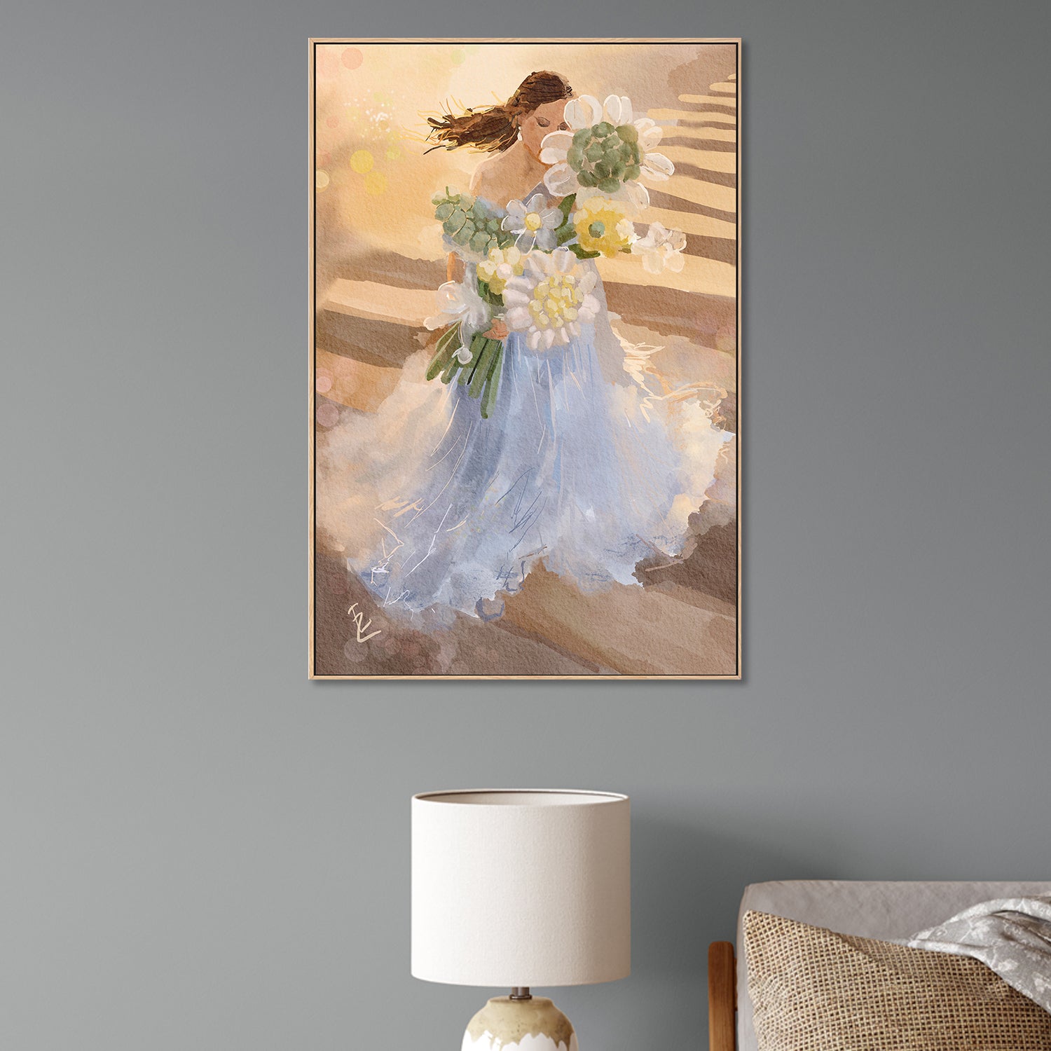 wall-art-print-canvas-poster-framed-Fairy Balloon-2
