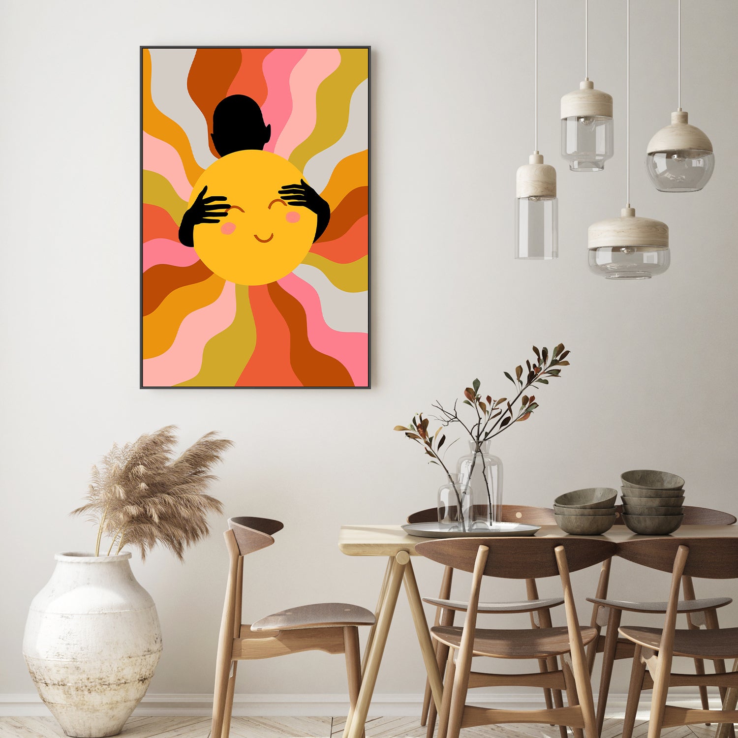 wall-art-print-canvas-poster-framed-Faith, Sunshine, Sunrays and Positivity Hope-8