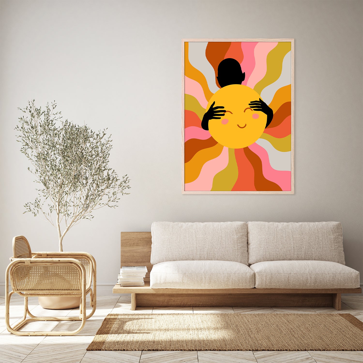 wall-art-print-canvas-poster-framed-Faith, Sunshine, Sunrays and Positivity Hope-9
