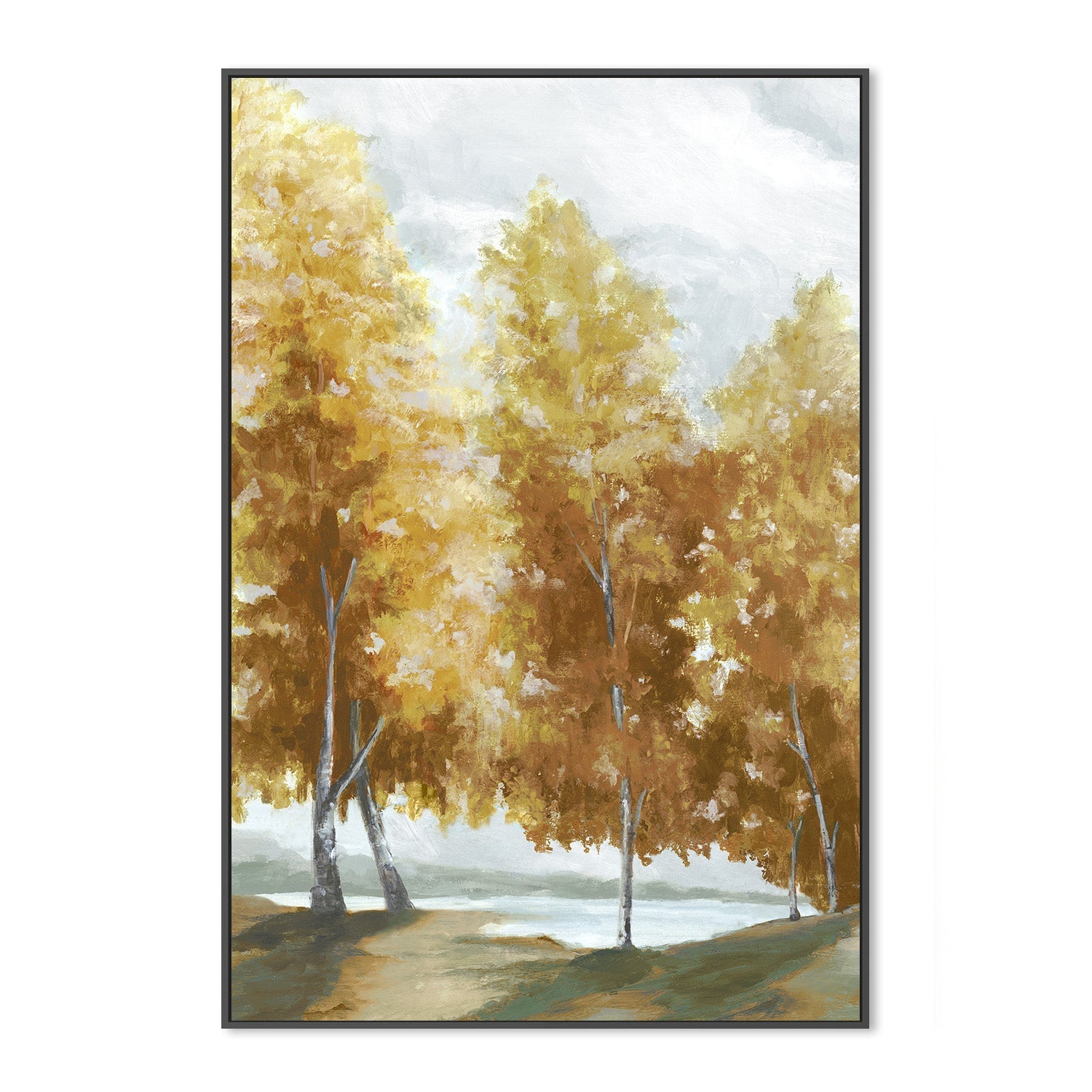 wall-art-print-canvas-poster-framed-Fall Coloured Trees , By Eva Watts-3