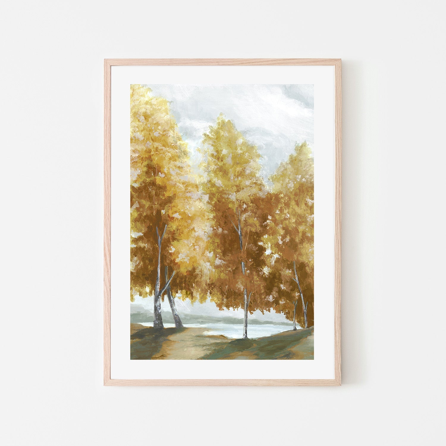 wall-art-print-canvas-poster-framed-Fall Coloured Trees , By Eva Watts-6