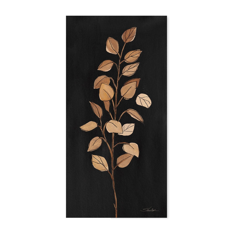wall-art-print-canvas-poster-framed-Farm Branch on Black, Set of 2-by-Silvia Vassileva-Gioia Wall Art