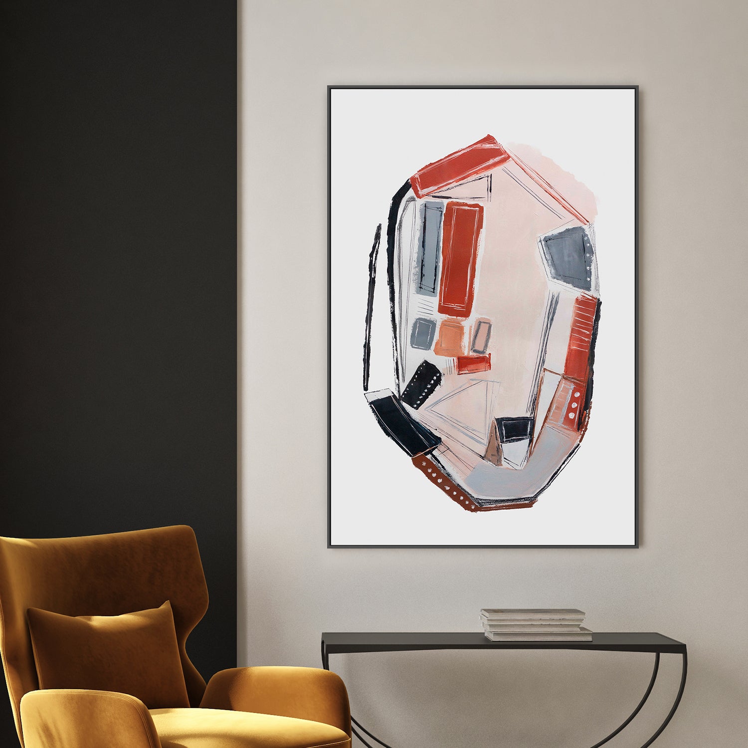 wall-art-print-canvas-poster-framed-Fault Lines-2