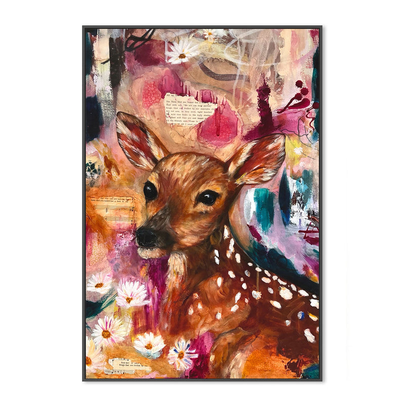 wall-art-print-canvas-poster-framed-Fawn That You Tamed , By Emily Birdsey-3