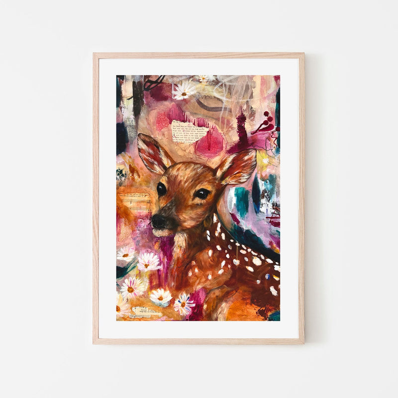 wall-art-print-canvas-poster-framed-Fawn That You Tamed , By Emily Birdsey-6