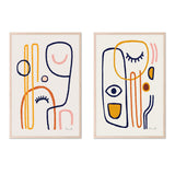 Feel Good, Style B, Set Of 2, By Dan Hobday
