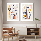 Feel Good, Style B, Set Of 2, By Dan Hobday