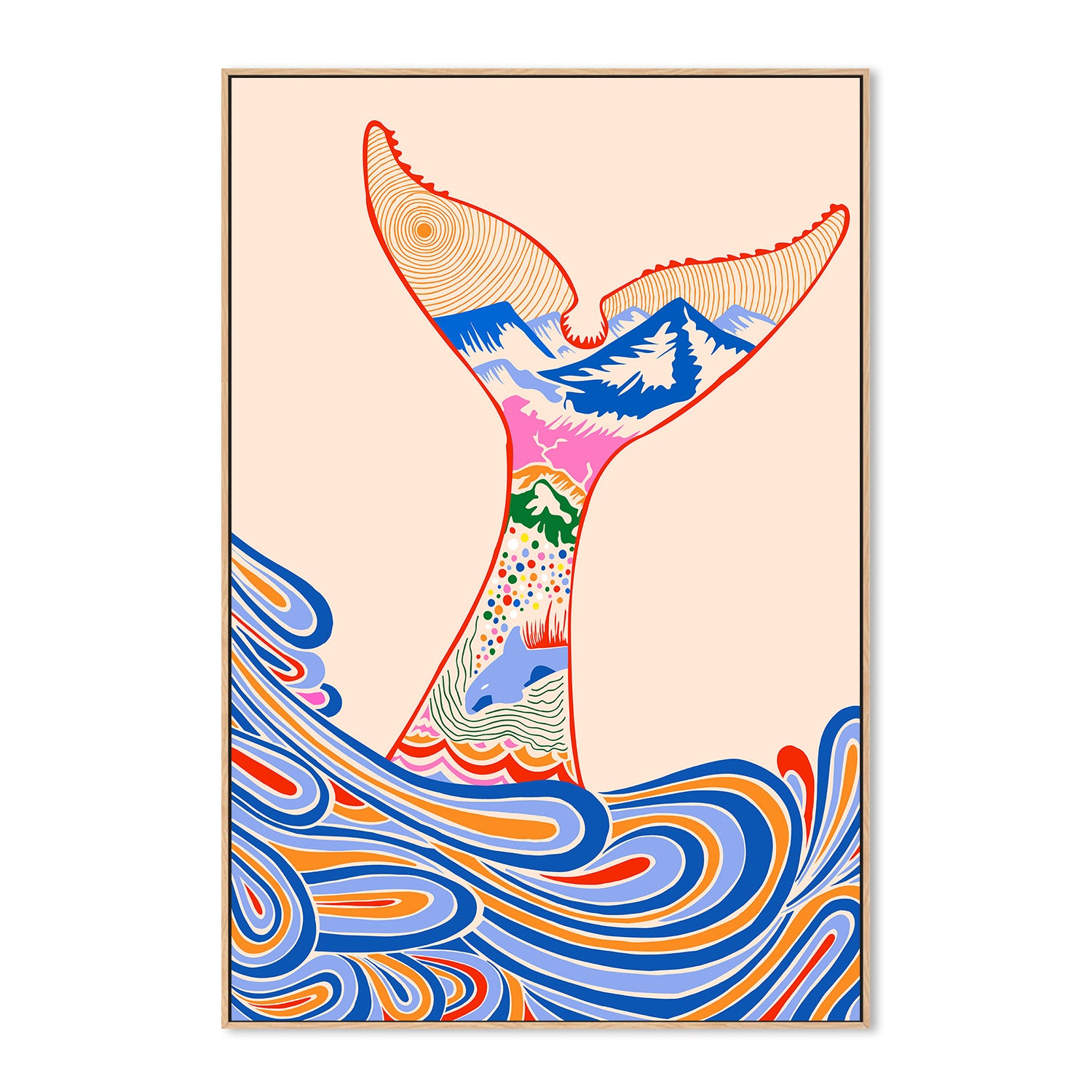 wall-art-print-canvas-poster-framed-Feeling Blue-4