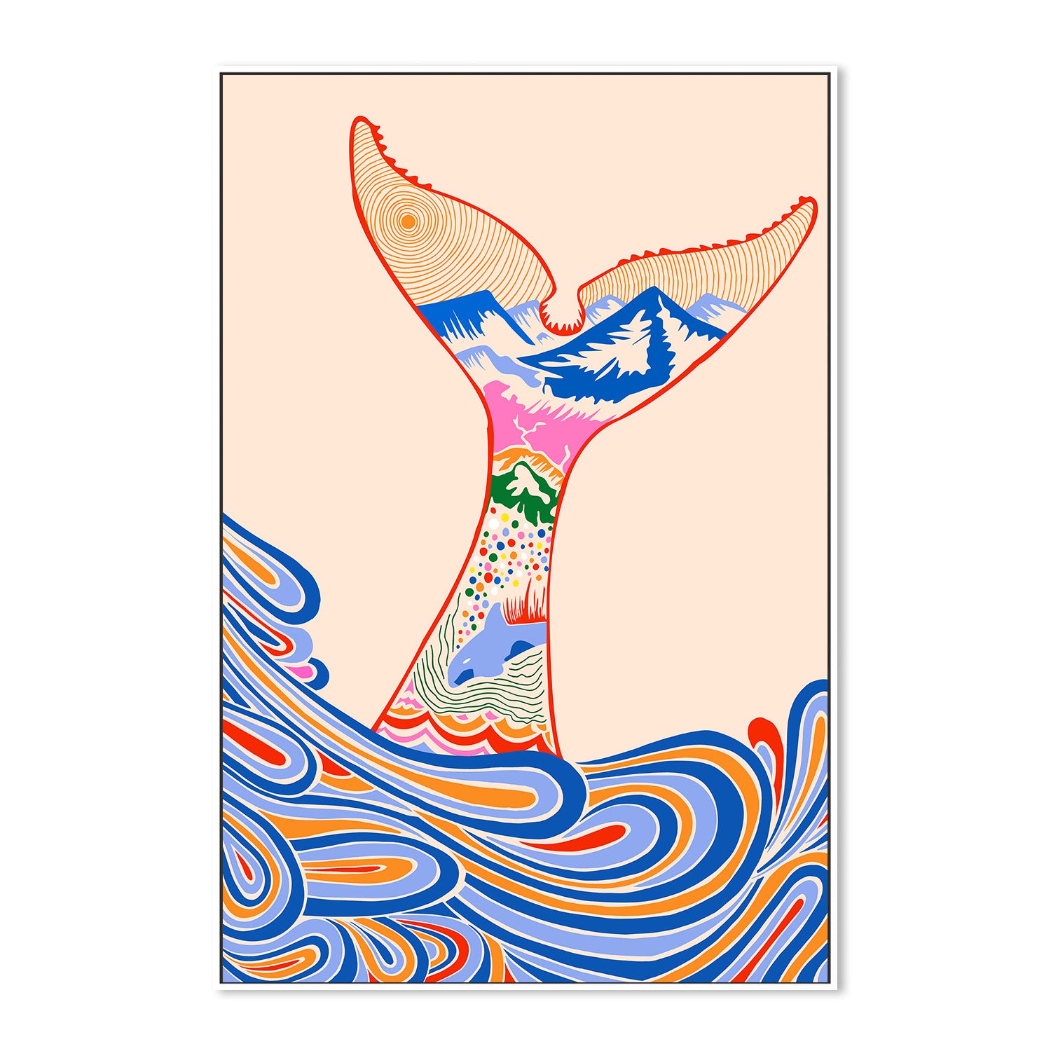 wall-art-print-canvas-poster-framed-Feeling Blue-5