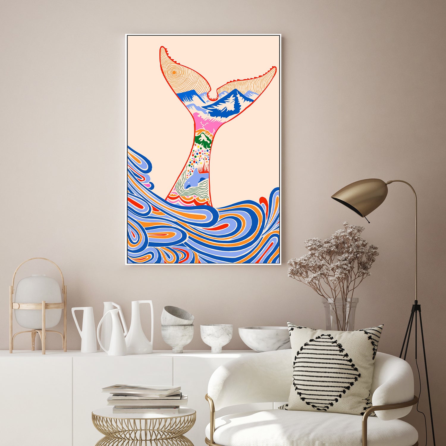 wall-art-print-canvas-poster-framed-Feeling Blue-7