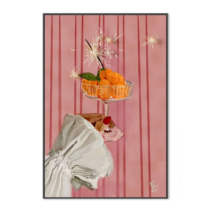 wall-art-print-canvas-poster-framed-Festive Tangerine , By Ekaterina Zagorska-3