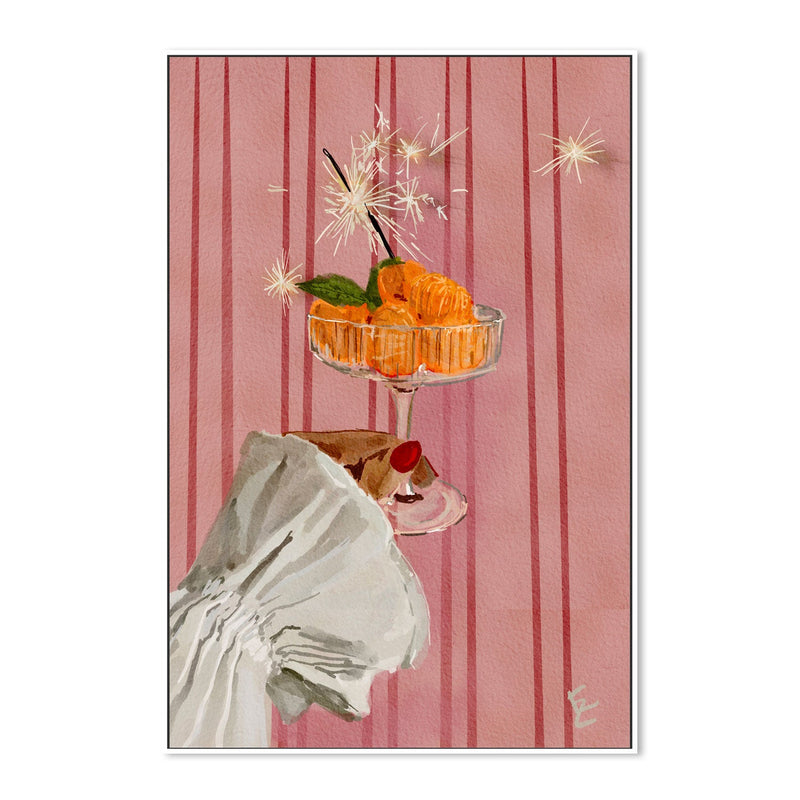 wall-art-print-canvas-poster-framed-Festive Tangerine , By Ekaterina Zagorska-5