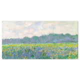 wall-art-print-canvas-poster-framed-Field Of Yellow Irises At Giverny, By Monet-by-Gioia Wall Art-Gioia Wall Art