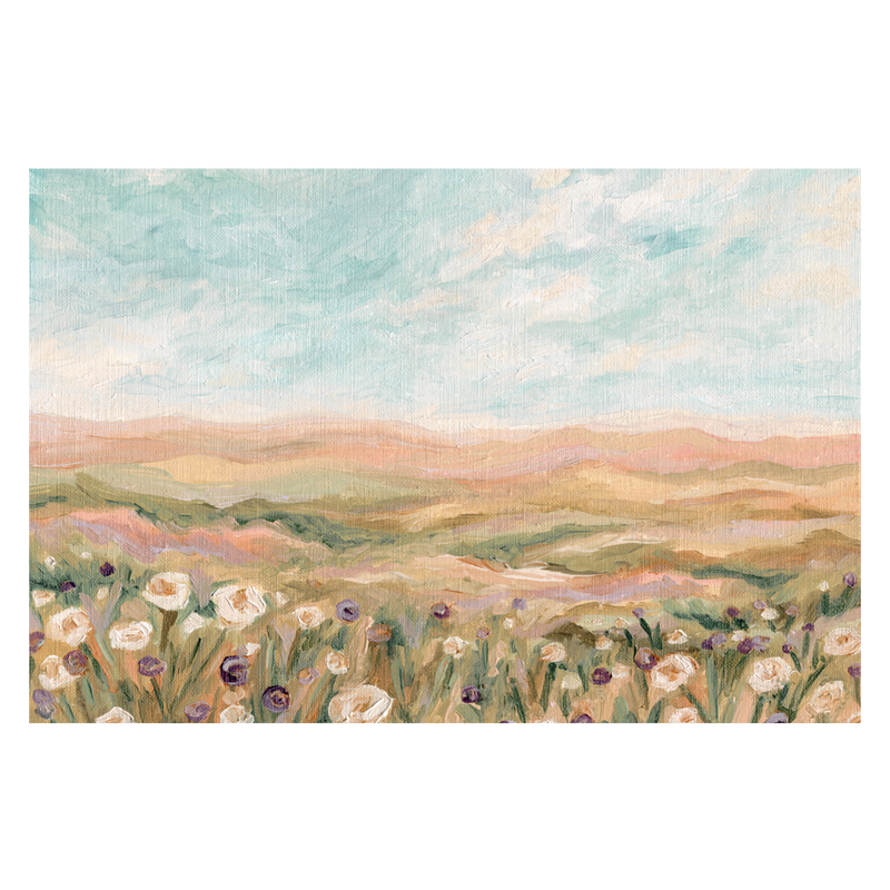 wall-art-print-canvas-poster-framed-Fields Of Blooms , By Hannah Weisner-1