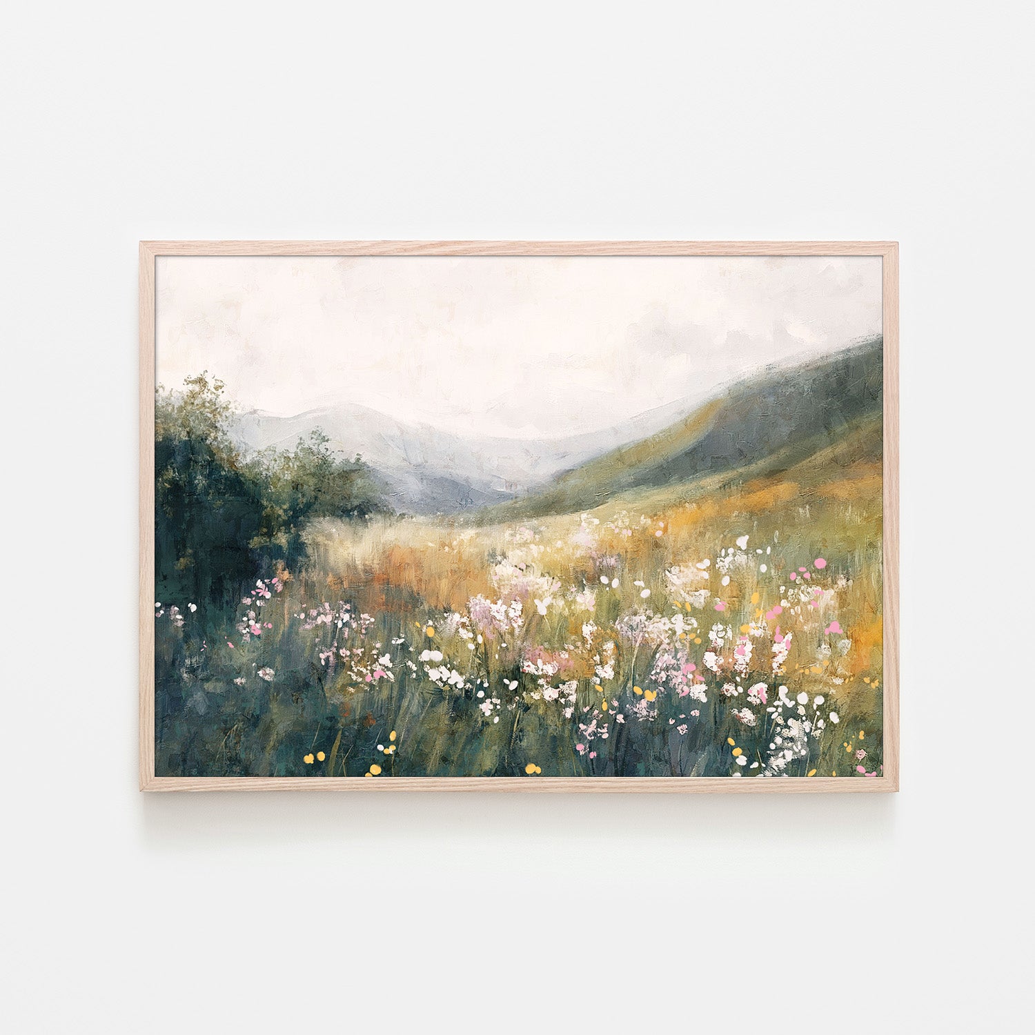 wall-art-print-canvas-poster-framed-Fields of Tranquility, Style A-6