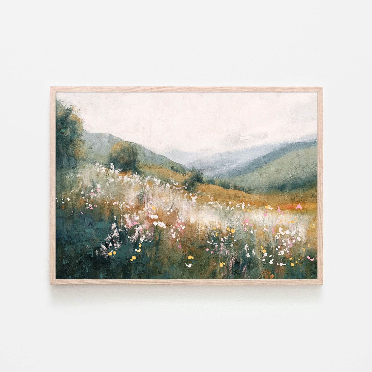 wall-art-print-canvas-poster-framed-Fields of Tranquility, Style B-6