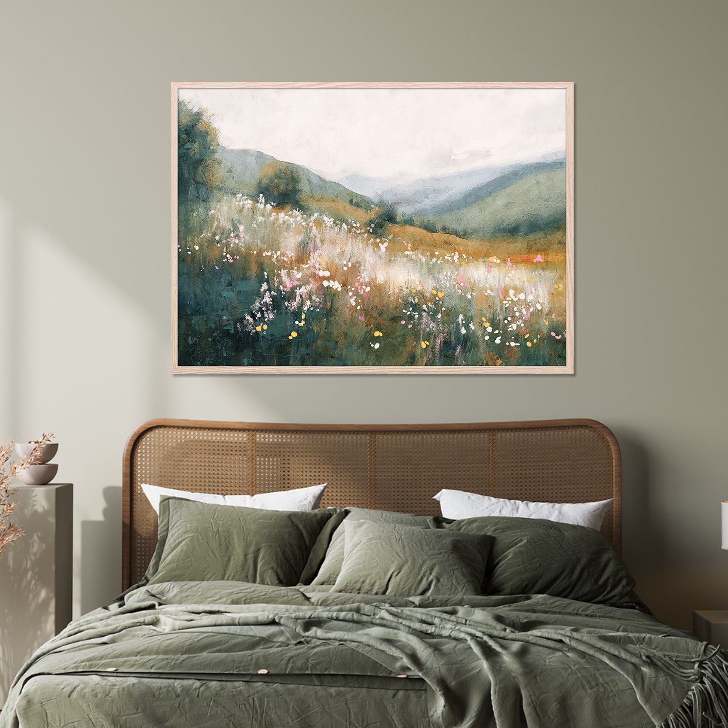 wall-art-print-canvas-poster-framed-Fields of Tranquility, Style B-8