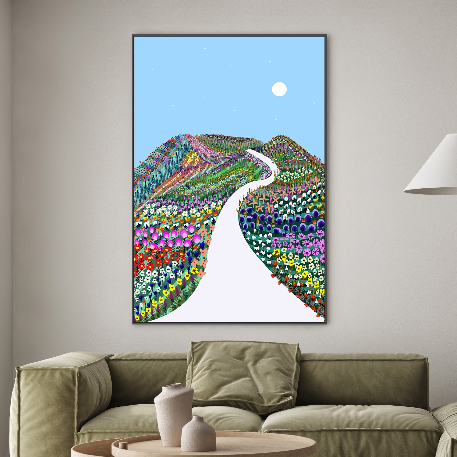 wall-art-print-canvas-poster-framed-First Blossom-2