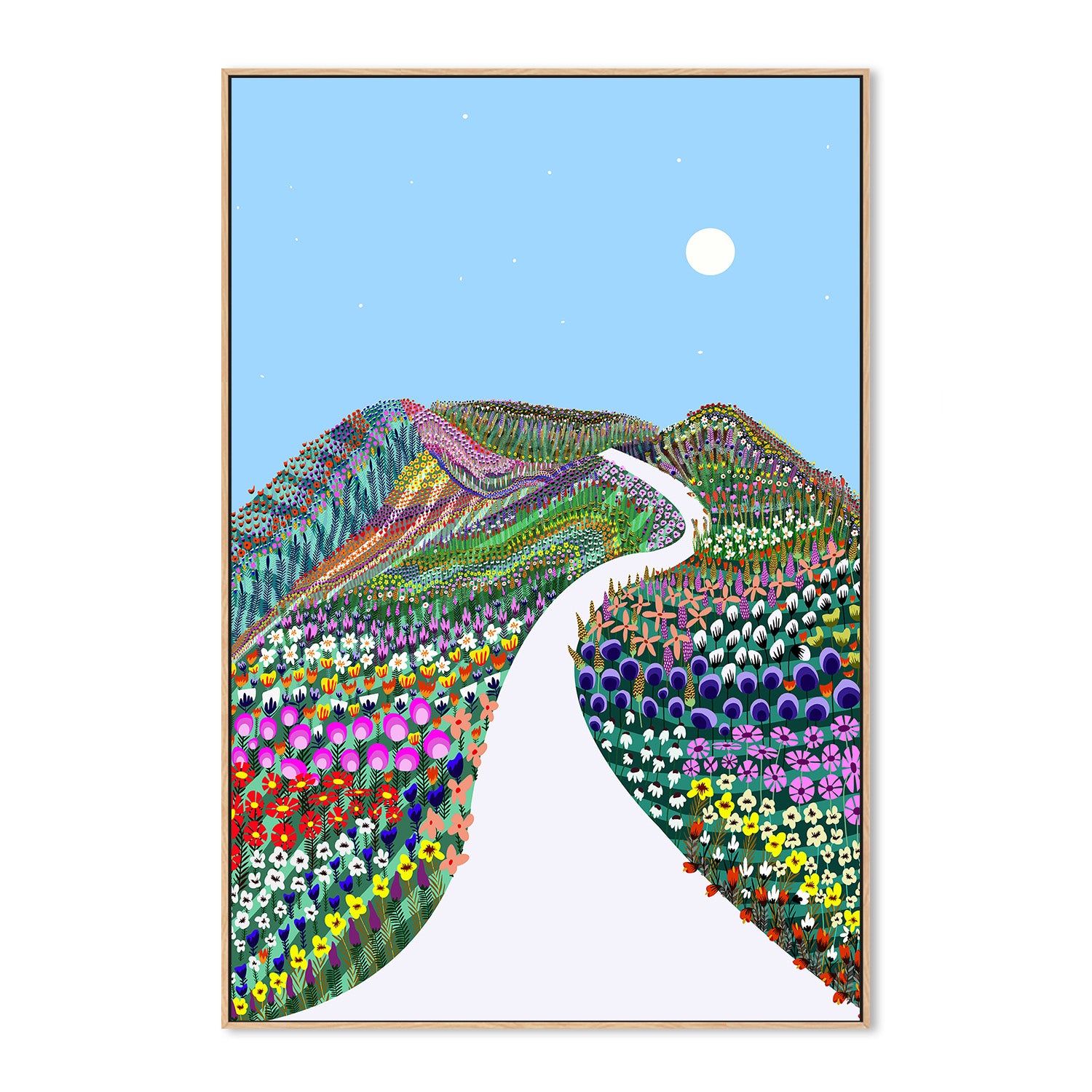 wall-art-print-canvas-poster-framed-First Blossom-4