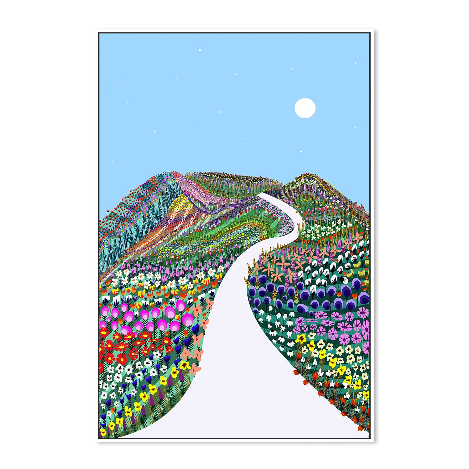 wall-art-print-canvas-poster-framed-First Blossom-5