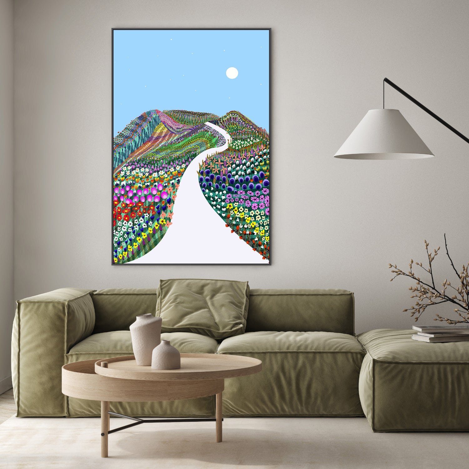 wall-art-print-canvas-poster-framed-First Blossom-7