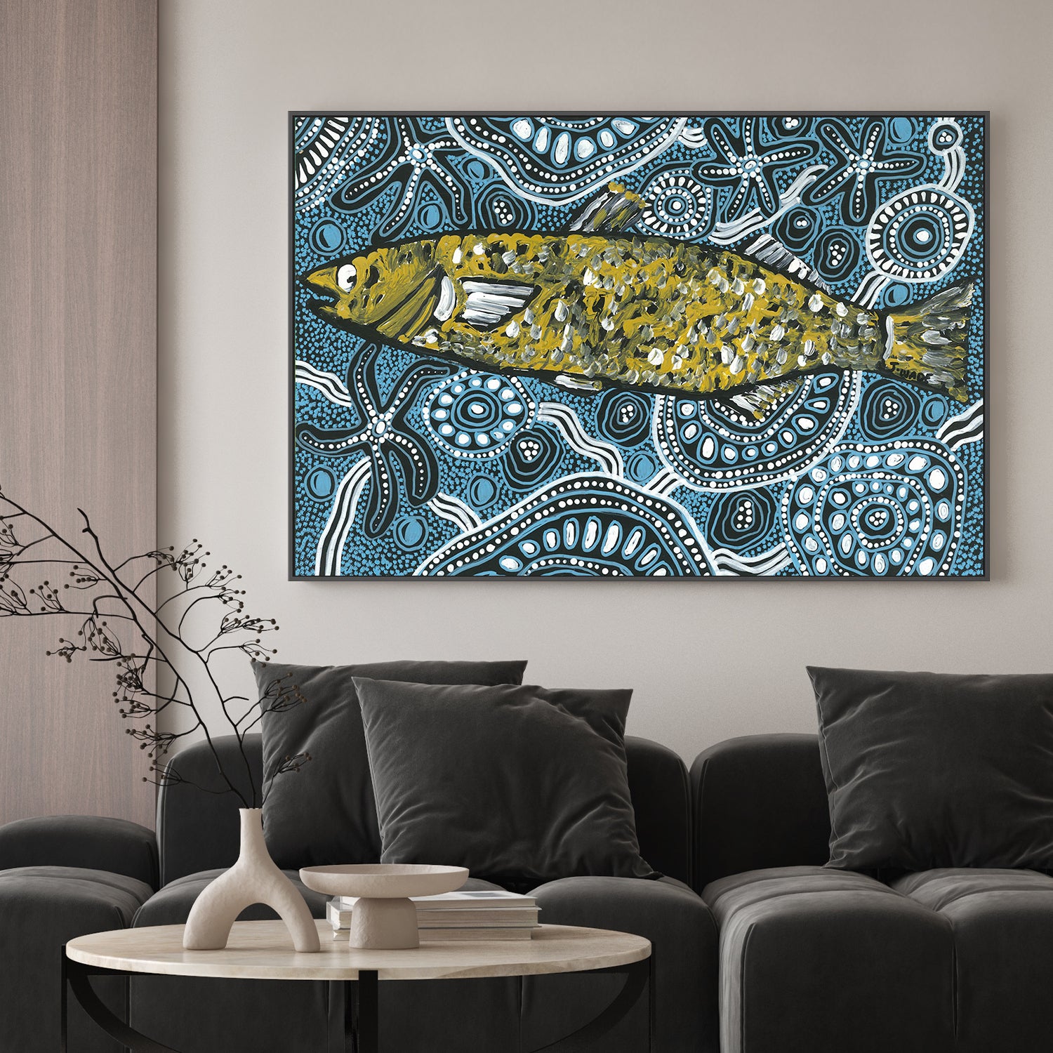 wall-art-print-canvas-poster-framed-Fish in Birak , By Julianne Wade-2