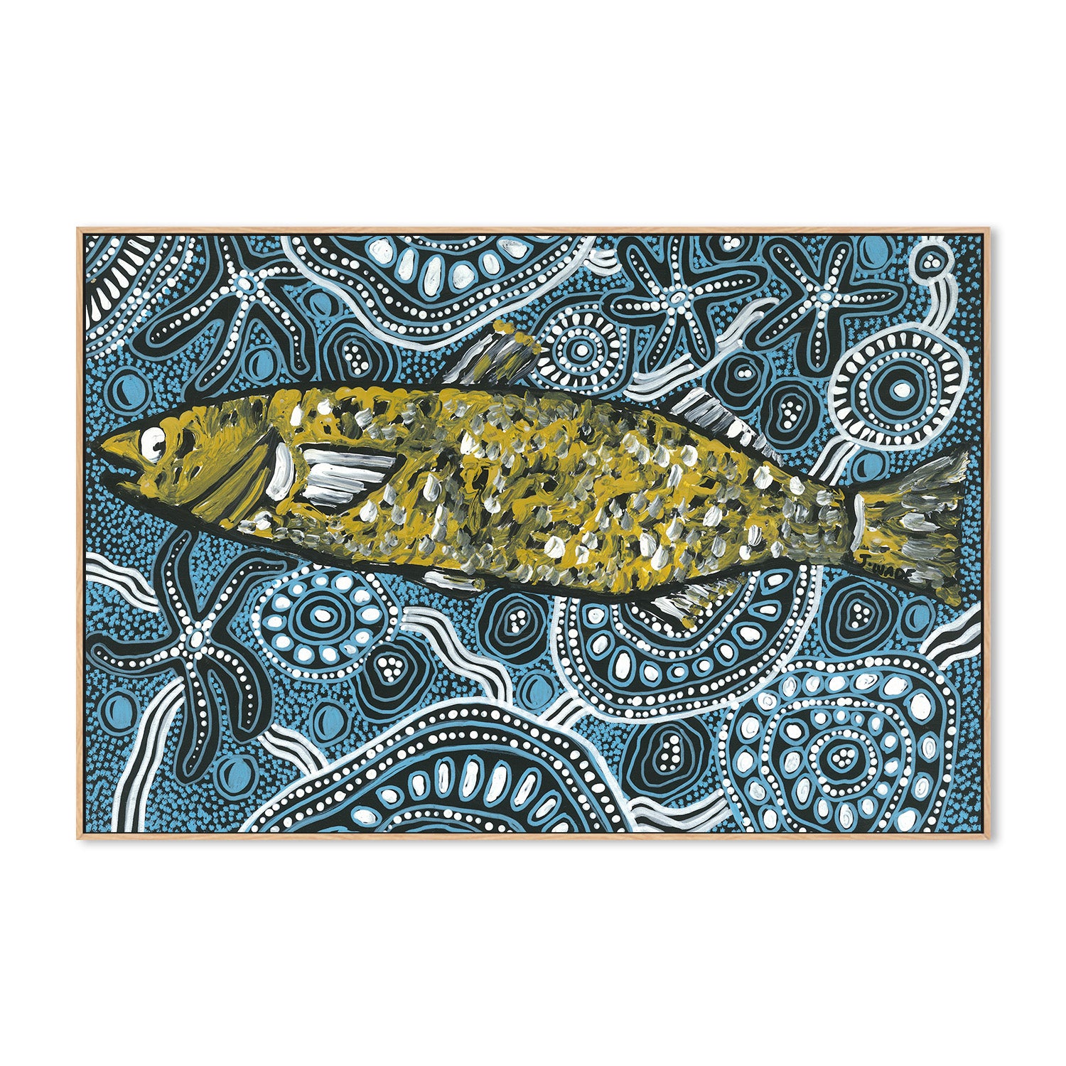 wall-art-print-canvas-poster-framed-Fish in Birak , By Julianne Wade-4