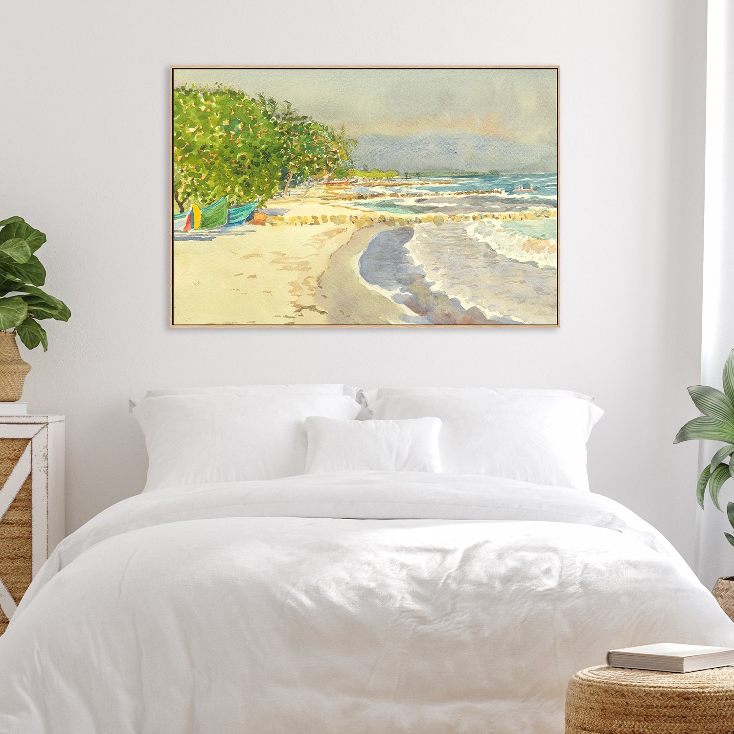 wall-art-print-canvas-poster-framed-Fishing Boats , By David Dallison-2