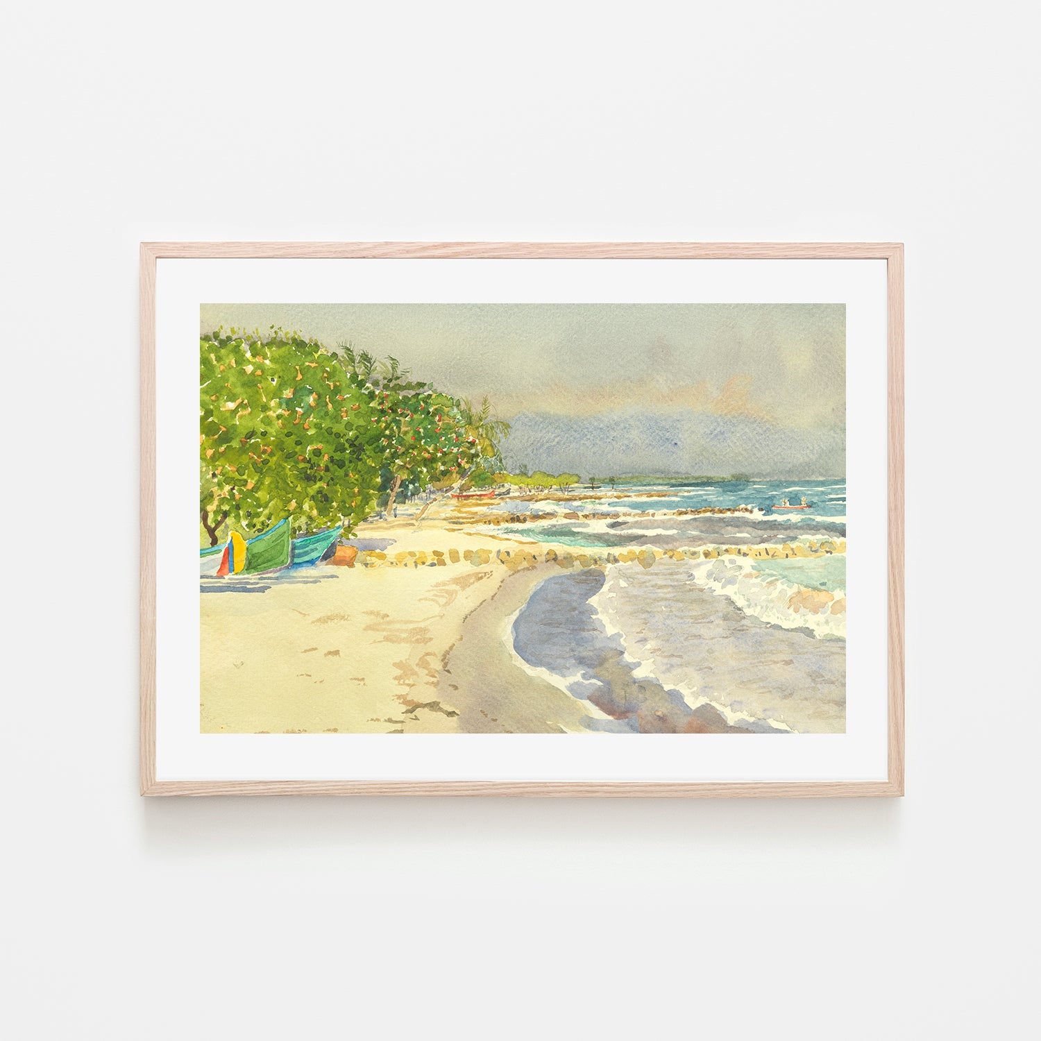 wall-art-print-canvas-poster-framed-Fishing Boats , By David Dallison-6