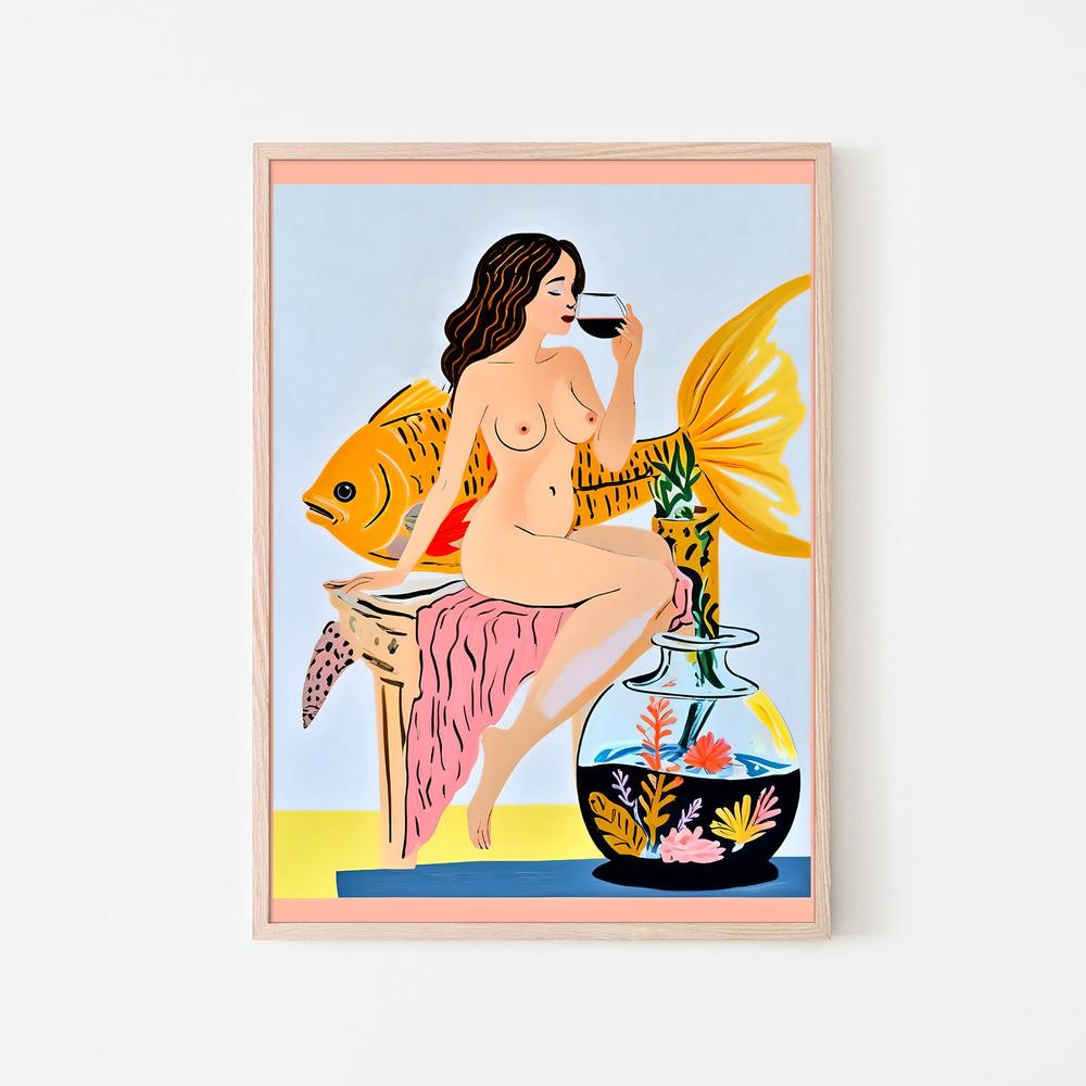 wall-art-print-canvas-poster-framed-Fishy Shananigans-6