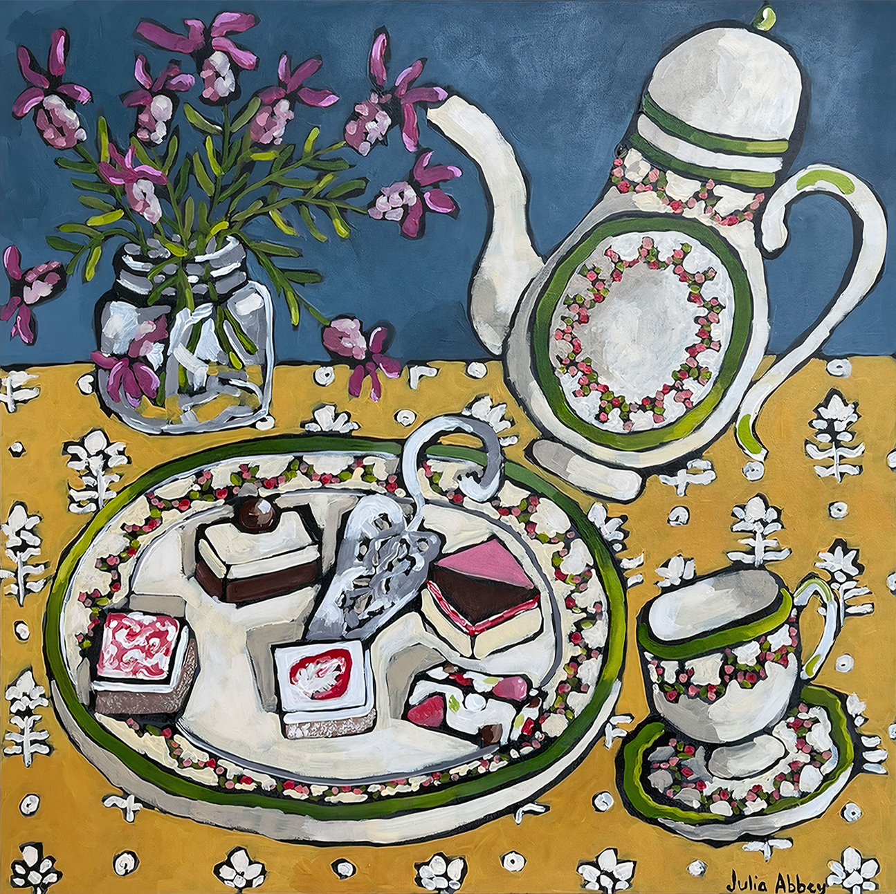 wall-art-print-canvas-poster-framed-Five Little Slices , By Julia Abbey-1